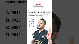 Master This SSC CGL Problem Quickly or Risk Running Out of Time ⏳ maths mathshorts ssccgl [upl. by Akima]