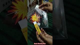 Chewing gum  Shock chewing gum  Prank chewing gum shorts ytshorts shortsfeed toys viralvideo [upl. by Nnanaej]