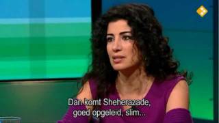 Joumana Haddad  interview on dutch tv complete  in englishmkv [upl. by Honna612]