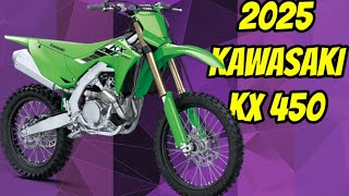 All New 2025 Kawasaki KX450 Gets Update [upl. by Evers]