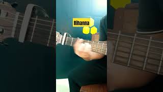 Rihanna chords F C G Am shorts [upl. by Rosanne]