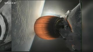 SpaceX rocket fails after routine launch from Vandenberg Space Force Base [upl. by Adnolohs78]