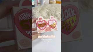 elizavecca milky piggy great block stick sunscreen kbeauty shortsyoutube kbeautyreview [upl. by Antonius133]