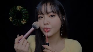 ASMR Doing My Makeup w Tingly Whispers [upl. by Lucine864]