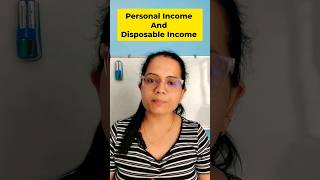 Difference between Personal income amp Disposable Income  Personal income Vs Disposable income short [upl. by Dalt]