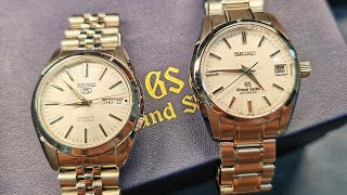 100 SEIKO vs 4000 GRAND SEIKO  A Daily Beater or a Masterpiece 精工名表冠蓝狮SNKL41SBGR087SBGR059 [upl. by Justin]