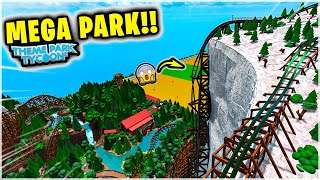 Theme Park Tycoon 2s BEST Roller Coaster 😊 [upl. by Demha808]