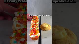 91 Calorie High Protein Fruity Pebble Cheesecake Cupcake [upl. by Lennahs108]