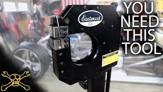 You Need This Tool  Episode 109  Eastwood Sheet Metal Shrinker Stretcher [upl. by Ibbor]