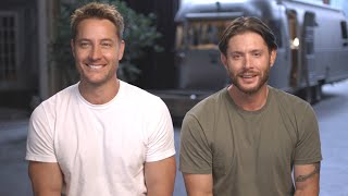 Tracker Justin Hartley on Working With Close Friend Jensen Ackles for First Time Exclusive [upl. by Bealle894]