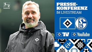 RELIVE PRESSEKONFERENZ MIT TIM WALTER I 1 Spieltag I HSV vs FC Schalke 04 [upl. by Wettam]