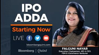 IPO Adda With Nykaas Falguni Nayar [upl. by Neellok]