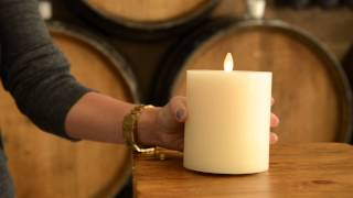 Enhance your home decor with Flameless Candles  Pottery Barn [upl. by Klimesh]