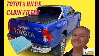 Toyota Hilux Cabin Filter Replacement [upl. by Assennav]