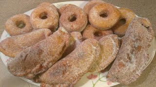 DONAS Y EMPANADAS FRITAS RELLENAS DE ARROZ CON LECHE [upl. by Nerti]