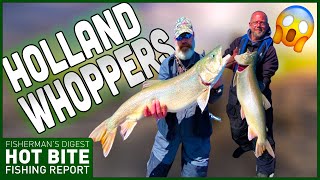 Holland Whopper Fishing Report amp Port Clinton Walleye Fishing Report [upl. by Ecinerev]