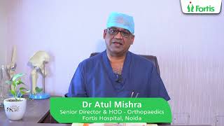 Advanced ACL Treatment Dr Atul Mishra on Minimally Invasive Surgery at Fortis Noida [upl. by Yusem]