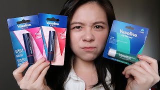 VASELINE® LIP THERAPY Colour  Care Lip Balms Review \ JQLeeJQ [upl. by Xenophon399]