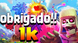 AGRADECIMENTO 1K DA FAMÍLIA Z 🥳🥳 [upl. by Jessabell560]