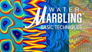 Learn how to use these Water Marbling™ Techniques  DecoArt® [upl. by Gaul]