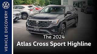 2024 Atlas Cross Sport Highline Walkaround ﻿ St Catharines Volkswagen [upl. by Eldnar]