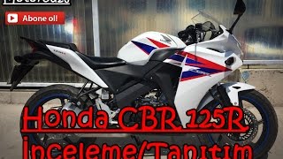 Honda CBR 125R I İncelemeTanıtımKullanıcı Yorumları  RedlineTeker Yakma HD [upl. by Morvin126]