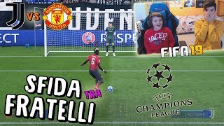 JUVENTUS vs MANCHESTER UNITED  CHAMPIONS LEAGUE  Fifa 19 [upl. by Aynod]