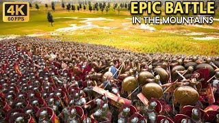 SPARTA VS ROMANS VS EGYPT WARRIOR EPIC BATTLE IN THE MOUNTAINS  UEBS 2 [upl. by Polad]