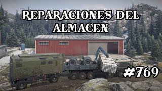 Reparaciones del almacén  SnowRunner T1 769 [upl. by Viafore]