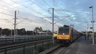 Eurostar overtaking InterCity [upl. by Nibuz]