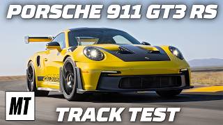 Porsche 911 GT3 RS – Driven The Gold Standard  MotorTrend [upl. by Esilrac]