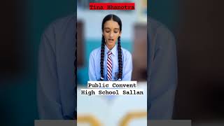 Speech by Tina MahatmaGandhi PCHS pchss pchschool pchssallan kk ketan reels viral PCS ks [upl. by Ecnatsnok]