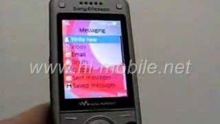 Sony Ericsson W760i Fully Unlocked [upl. by Melony647]