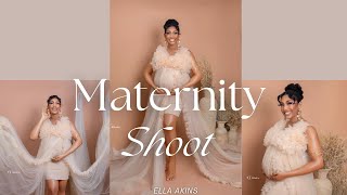 PREGNANCY ANNOUNCEMENT 📣🥳🥳  Bts of my Maternity shoot  Pregnancy Announcement and gist 😃❤️ [upl. by Eimot]