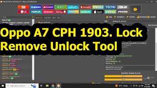 Oppo A7 CPH 1903 Lock Remove Unlock Tool 2024 Big Update [upl. by Sadnak]