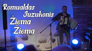 Žiema Žiema  ROMUALDAS JUZUKONIS Dainuoja [upl. by Anilos826]