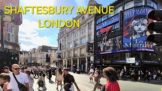 SHAFTESBURY AVENUE THE HEART OF LONDON WEST END THEATRE [upl. by Madonia]