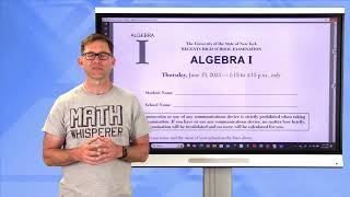 Algebra 1 Regents Review  June 2024 [upl. by Marshal916]