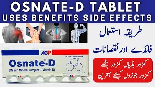 Osnate D Tablet Uses  How To Use Osnate D Tablet Side Effects [upl. by Anilys419]