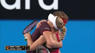 Germany v Belgium session highlights RR  Mastercard Hopman Cup 2018 [upl. by Aznaed]