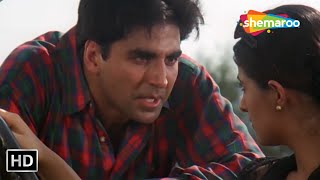 Car से ठोक कर दिखाया पैसों का घमंड  Akshay Kumar Twinkle Khanna  SCENE HD [upl. by Line]