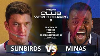 Suntory Sunbirds vs Itambé Minas  Semifinals  Volleyball Club World Championship 2023 [upl. by Sirad]