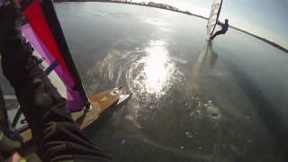 IceboardsLake Wequaquet11610mpg [upl. by Gunn]