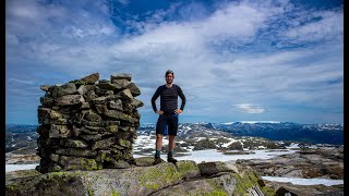 Olsskavlen 1576 moh på Voss olsskavlen raundalsryggen voss [upl. by Ahsikad]