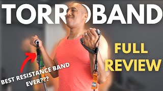 THE UNBREAKABLE RESISTANCE BAND  TORROBAND Resistance Bands Review [upl. by Idak]