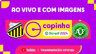 JOGO COMPLETO G NOVORIZONTINO X CHAPECOENSE SC  PRIMEIRA FASE  COPINHA SICREDI 2024 [upl. by Alcinia]