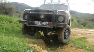 TEST LADA NIVA OFFROAD [upl. by Enelaehs]