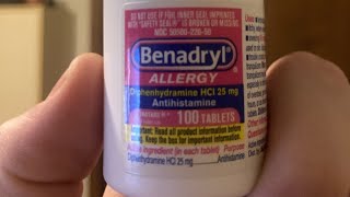 1500mg DPH Benadryl trip report dph deliriant drug benadryl addict talesfromthetrip [upl. by Avehs]