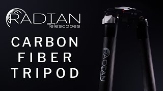 This is the Radian Carbon Fiber Tripod [upl. by Doherty593]