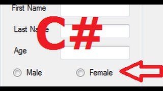 C Tutorial 22 Checkbox  radiobutton and groupbox with Database in C [upl. by Salzhauer768]